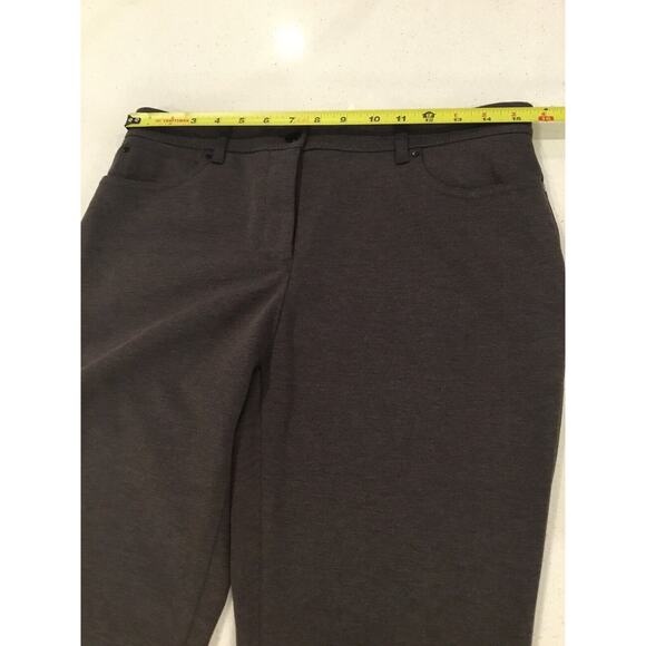 Chicos So Slimming Ankle Pant Heather Gray Size 0S/4short Casual Coastal‎ Granny - Picture 4 of 15